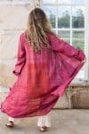 Vintage Sari Dustcoat - Carinho - Wool - Silk
