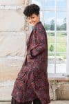 Vintage Sari Dustcoat - Harmony - Wool - Silk