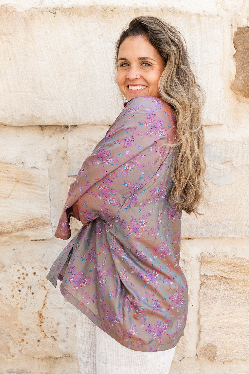 Vintage Sari Amira - Cleoh - silk