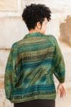 Vintage Sari Amira - Petala - Wool - Silk