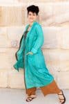 Vintage Sari Dustcoat - Ceul - Silk