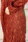 Vintage Sari Dustcoat - Serena - Wool - Silk