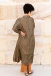 Vintage Sari Dustcoat - Solei - Wool - Silk