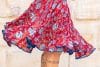 Flamenco Dress with Sleeves - Ruby