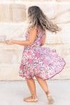 Flamenco Dress Knee Length - Summer Harvest