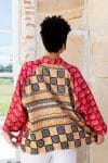 Vintage Sari Amira - Kahlie - wool - silk