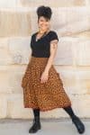 Boho Skirt - Cheetah
