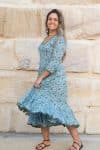 Flamenco Dress with Sleeves - Crystal Lotus