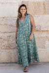 Mevlana Dress - Mint