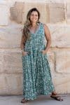 Mevlana Dress - Mint