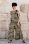 Lucy Overalls - Olive Fresco