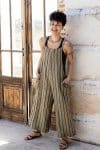 Lucy Overalls - Olive Fresco