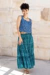 Lola Skirt - Lapis Fantail