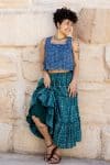 Lola Skirt - Lapis Fantail