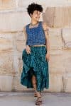 Lola Skirt - Lapis Fantail