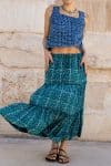 Lola Skirt - Lapis Fantail