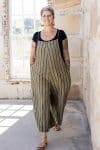 Lucy Overalls - Olive Fresco