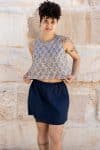 Half Slip Skirt - Navy