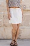 Half Slip Skirt - White