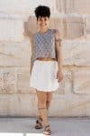 Half Slip Skirt - White