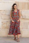 Flamenco Dress - Vintage Coral Rose