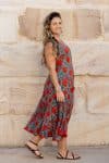 Flamenco Dress - Vintage Coral Rose