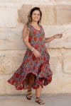 Flamenco Dress - Vintage Coral Rose