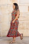 Flamenco Dress - Vintage Coral Rose