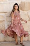 Flamenco Dress - Turkish Rose