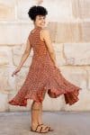 Flamenco Dress - Terracotta