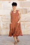 Flamenco Dress - Terracotta