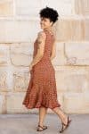 Flamenco Dress - Terracotta