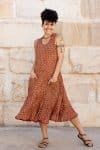 Flamenco Dress - Terracotta