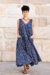 Mevlana Dress - Persian Blue