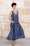 Mevlana Dress - Persian Blue