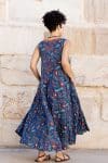 Mevlana Dress - Persian Blue