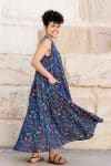 Mevlana Dress - Persian Blue