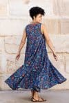 Mevlana Dress - Persian Blue