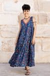 Mevlana Dress - Persian Blue