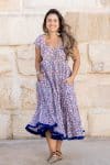 Jalabi Dress- Orchid