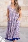 Jalabi Dress- Orchid