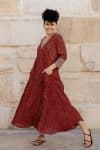 Mevlana Dress with Sleeves - Henna Charm