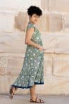 Jalabi Dress- Evergreen