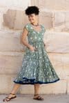 Jalabi Dress- Evergreen