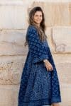 Cleo - Indigo Paisley