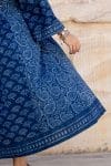 Cleo - Indigo Paisley