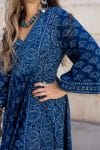 Cleo - Indigo Paisley