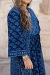 Cleo - Indigo Paisley
