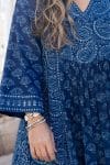 Cleo - Indigo Paisley