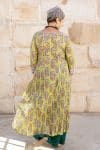 Mevlana Dress with Sleeves - Keylime